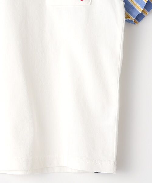 希少　MASAKI MATSUSHIMA 二重襟　袖切り替えシャツ シャツ トップス メンズ 処分特価