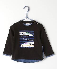 電車モチーフTシャツ