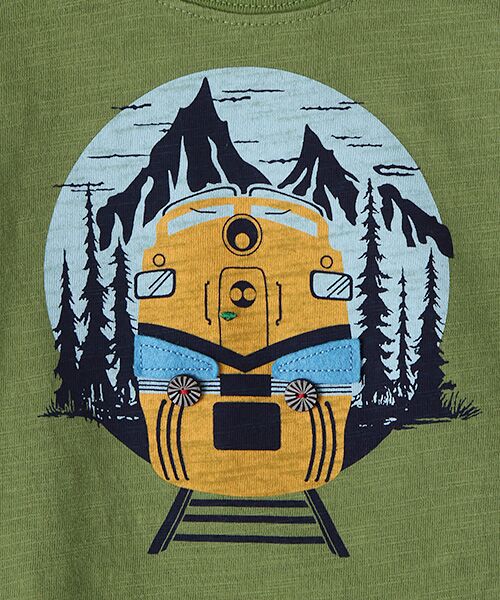 Rag Mart / ラグマート Tシャツ | 電車モチーフTシャツ | 詳細6