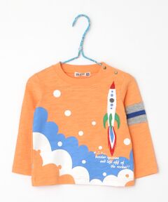 ロケットモチーフTシャツ