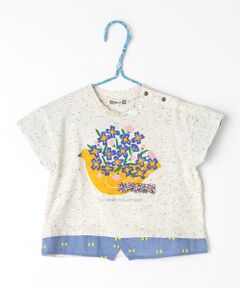 レイヤード風プリントＴシャツ