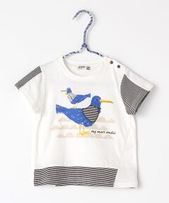 カモメプリントTシャツ