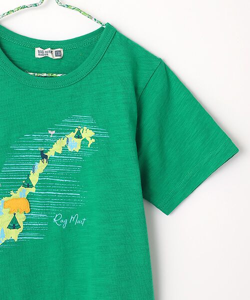 Rag Mart / ラグマート Tシャツ | キャンプマップTシャツ | 詳細2