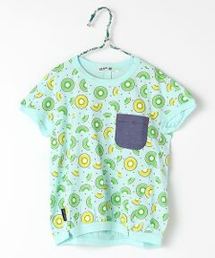 フルーツ総柄プリントTシャツ