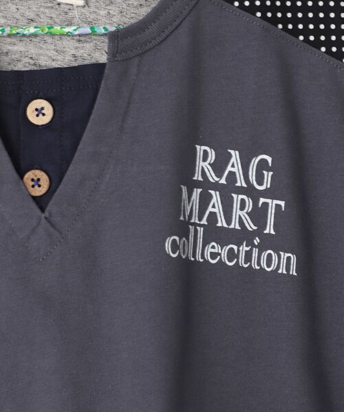 Rag Mart / ラグマート Tシャツ | パッチワーク切り替えTシャツ | 詳細7