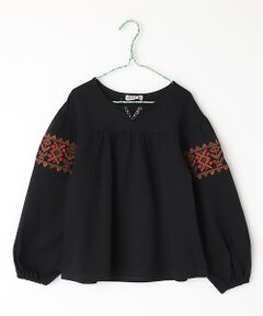 ペザント刺繍Tシャツ