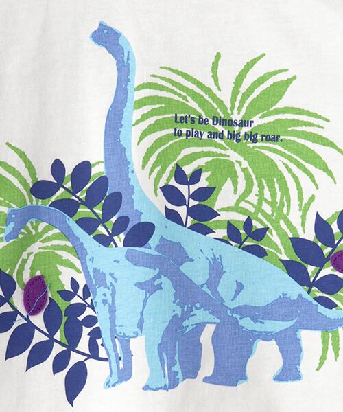 Rag Mart / ラグマート Tシャツ | 恐竜モチーフレイヤード風Tシャツ | 詳細7