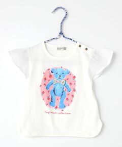 テディベアプリントTシャツ