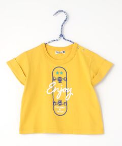 スケボープリントTシャツ