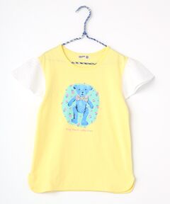 テディベアプリントTシャツ