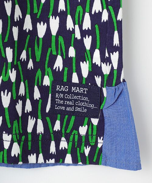 Rag Mart / ラグマート Tシャツ | アートフラワープリントTシャツ | 詳細5