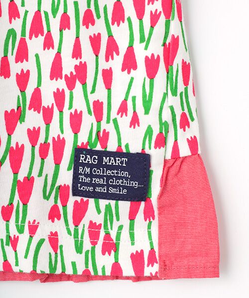 Rag Mart / ラグマート Tシャツ | アートフラワープリントTシャツ | 詳細6
