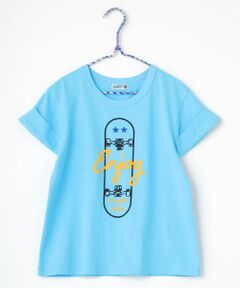 スケボープリントTシャツ