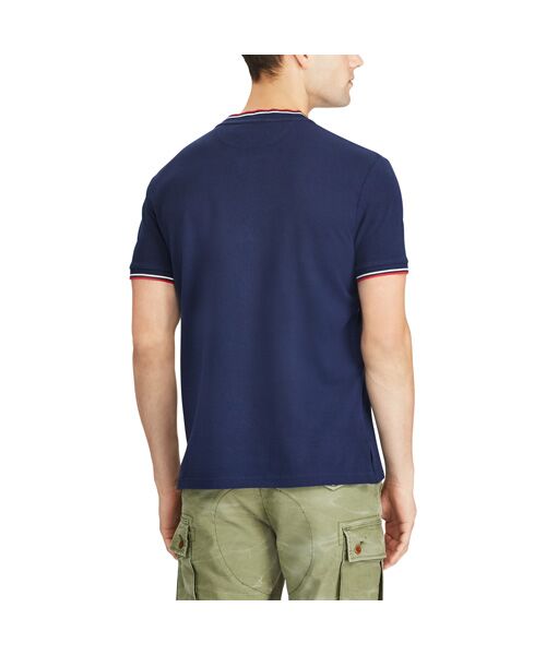 POLO RALPH LAUREN / ポロ ラルフ ローレン Tシャツ | フェザーウェイト メッシュ ヘンリーネック | 詳細4