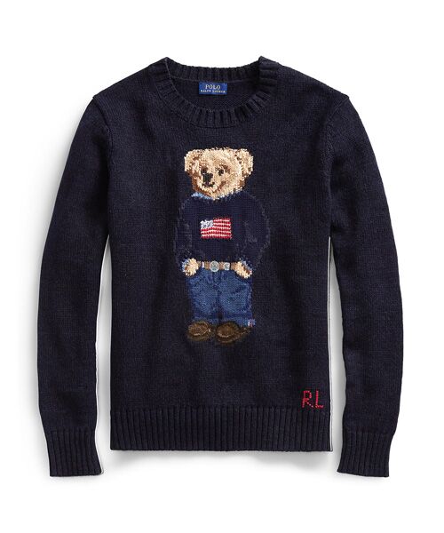 polo bear ニット ラルフローレン-