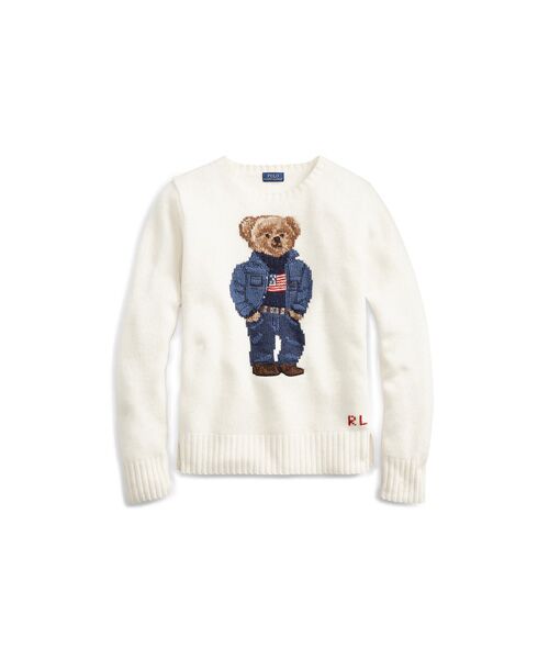 Polo ベア ウールブレンド セーター （ニット・セーター）｜POLO RALPH ...