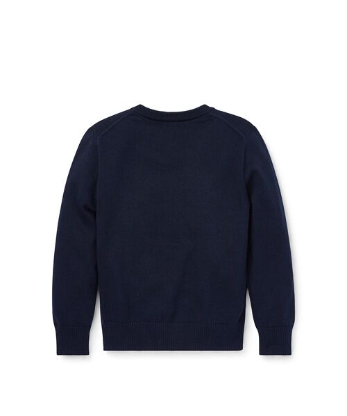 ボーイズ 2才 4才 コットン Vネック セーター ニット セーター Polo Ralph Lauren ポロ ラルフ ローレン ファッション通販 タカシマヤファッションスクエア