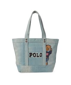 キャンバス Polo ベア トートバッグ