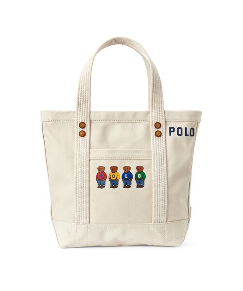 Polo ベア キャンバス ミニ トートバッグ （トートバッグ）｜POLO