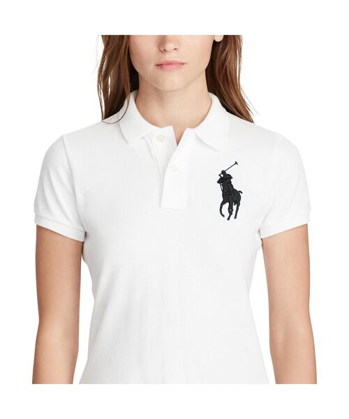 スキニー フィット Big Pony ポロシャツ （ポロシャツ）｜POLO RALPH