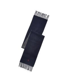 POLO RALPH LAUREN / ポロ ラルフ ローレン マフラー・ショール・スヌード・ストール | リバーシブル ウールブレンド スカーフ