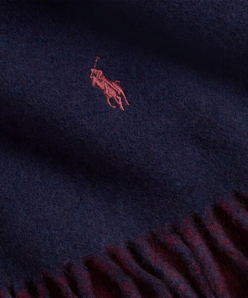 POLO RALPH LAUREN / ポロ ラルフ ローレン マフラー・ショール・スヌード・ストール | リバーシブル ウールブレンド スカーフ | 詳細2