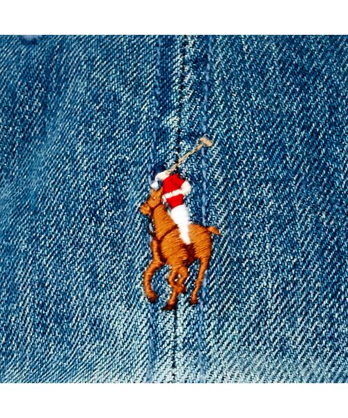 POLO RALPH LAUREN / ポロ ラルフ ローレン キャップ | デニム ベースボール キャップ | 詳細2