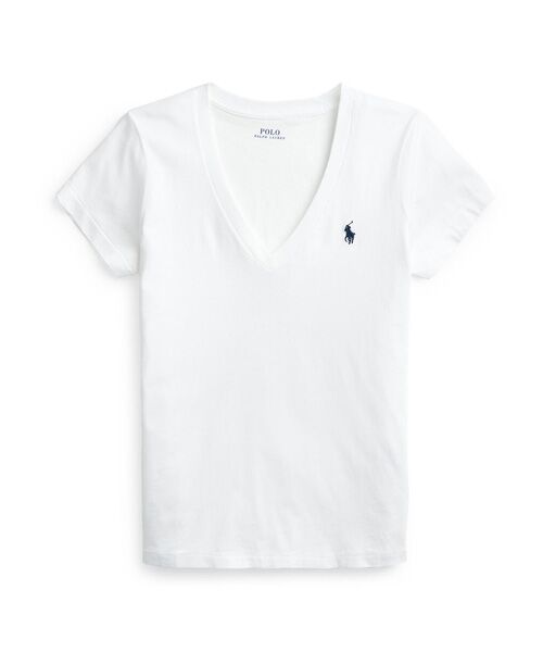 ジャージー Vネック Tシャツ （Tシャツ）｜POLO RALPH LAUREN / ポロ