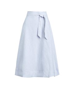 POLO RALPH LAUREN / ポロ ラルフ ローレン ロング・マキシ丈スカート | ギンガム リネン ラップ スカート