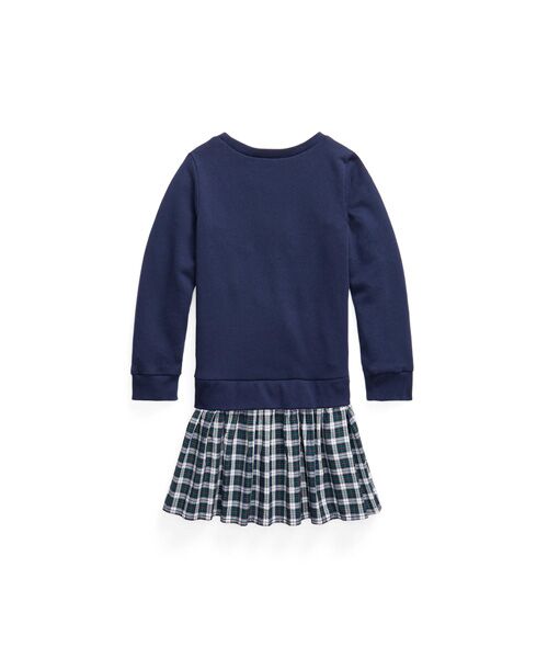ガールズ 2才 4才 プラッド スカート スウェットシャツ ドレス ミニ丈 ひざ丈ワンピース Polo Ralph Lauren ポロ ラルフ ローレン ファッション通販 タカシマヤファッションスクエア