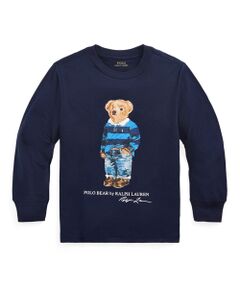 (ボーイズ 5才～7才)ラグビー ベア コットン ジャージー Tシャツ