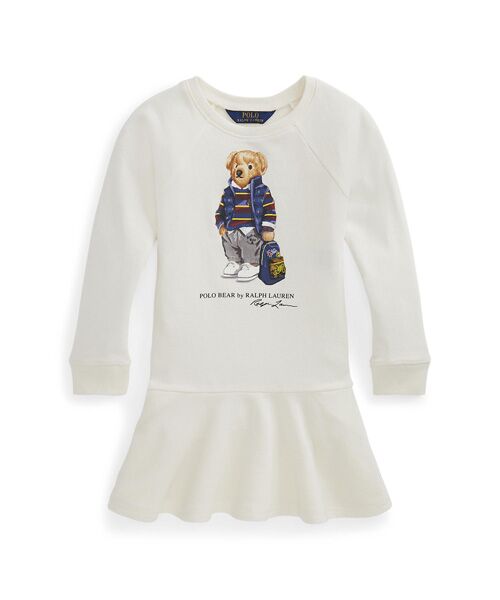 ガールズ 5才 6才 バックパック ベア フレンチテリー ドレス ミニ丈 ひざ丈ワンピース Polo Ralph Lauren ポロ ラルフ ローレン ファッション通販 タカシマヤファッションスクエア