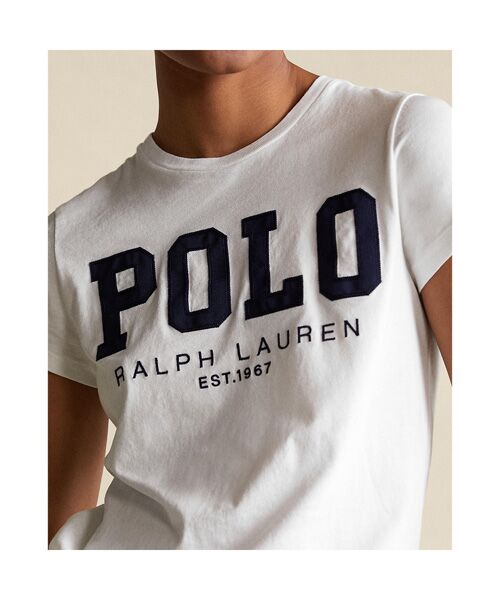 セール Polo ロゴ コットン ジャージー Tシャツ Tシャツ Polo Ralph Lauren ポロ ラルフ ローレン ファッション通販 タカシマヤファッションスクエア