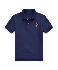 (ボーイズ 5才～7才)Polo ベア コットン メッシュ ポロシャツ