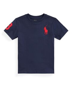 (ボーイズ 5才～7才)Big Pony コットン ジャージー Tシャツ