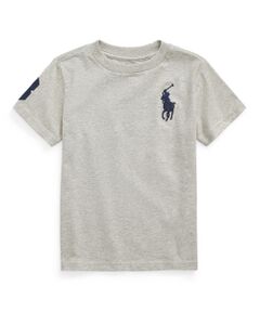 (ボーイズ 5才～7才)Big Pony コットン ジャージー Tシャツ