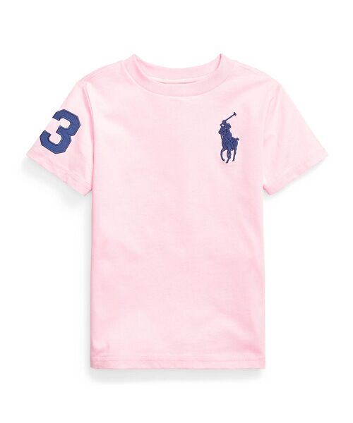 ボーイズ 5才～7才)Big Pony コットン ジャージー Tシャツ （T