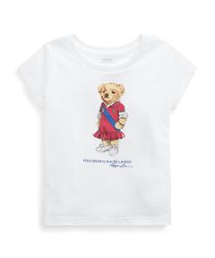 (ガールズ 5才～6才)Polo ベア コットン ジャージー Tシャツ