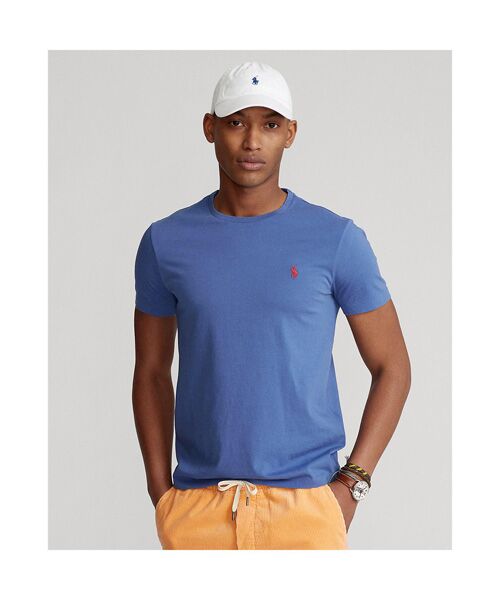 セール カスタム スリム フィット ジャージー クルーネック Tシャツ Tシャツ Polo Ralph Lauren ポロ ラルフ ローレン ファッション通販 タカシマヤファッションスクエア