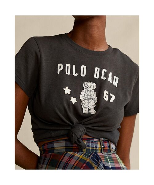 POLO RALPH LAUREN / ポロ ラルフ ローレン Tシャツ | サファリ Polo ベア パッチ ジャージー Tシャツ | 詳細3