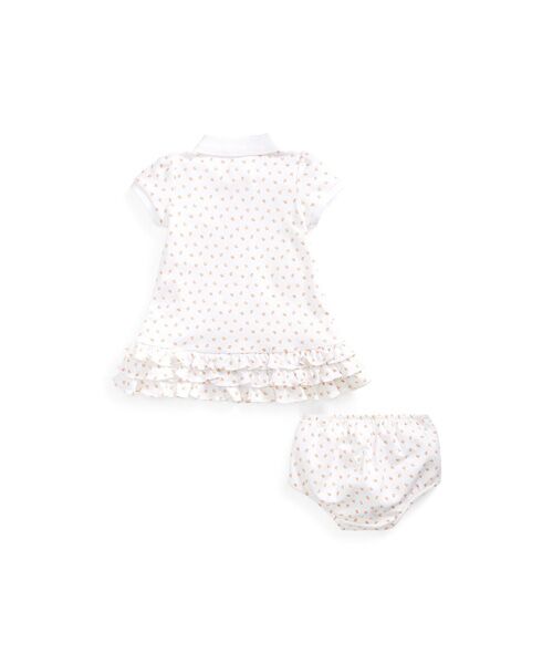 ベビー ラッフルド ポロ ドレス ブルマー ミニ丈 ひざ丈ワンピース Polo Ralph Lauren ポロ ラルフ ローレン ファッション通販 タカシマヤファッションスクエア