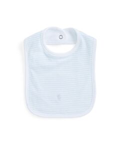 POLO RALPH LAUREN / ポロ ラルフ ローレン スタイ・ビブ | (ベビー)ストライプド コットン インターロック ビブ