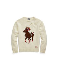 Polo ベア エンブロイダード セーター