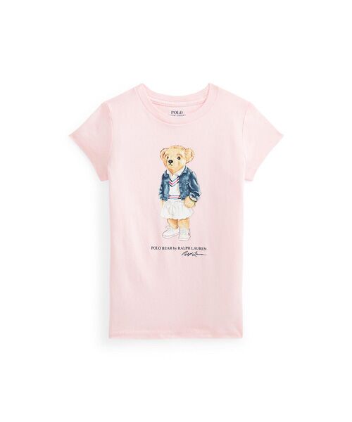 (ガールズ 2才～4才)Polo ベア コットン ジャージー Tシャツ