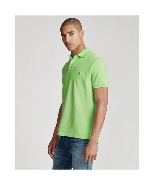 POLO RALPH LAUREN / ポロ ラルフ ローレン ポロシャツ | カスタム スリム フィット メッシュ ポロ シャツ | 詳細1