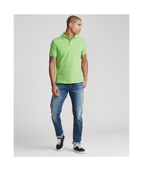 POLO RALPH LAUREN / ポロ ラルフ ローレン ポロシャツ | カスタム スリム フィット メッシュ ポロ シャツ | 詳細3
