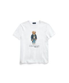 カスタム スリム フィット Polo ベア ジャージー Tシャツ