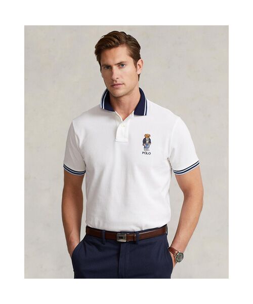 POLO RALPH LAUREN / ポロ ラルフ ローレン ポロシャツ | カスタム スリム Polo ベア メッシュ ポロシャツ | 詳細4