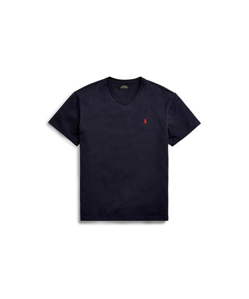 クラシック フィット ジャージー Vネック Tシャツ （Tシャツ）｜POLO 