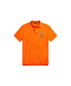 カスタム スリム Polo ベア メッシュ ポロシャツ